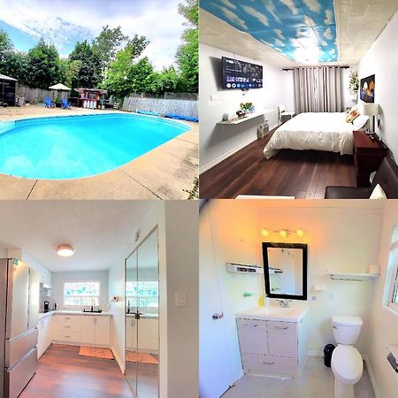 Cozy And Quiet House With Swimming Pool Apartment Toronto Exterior photo